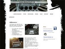 Tablet Screenshot of motortisch.de